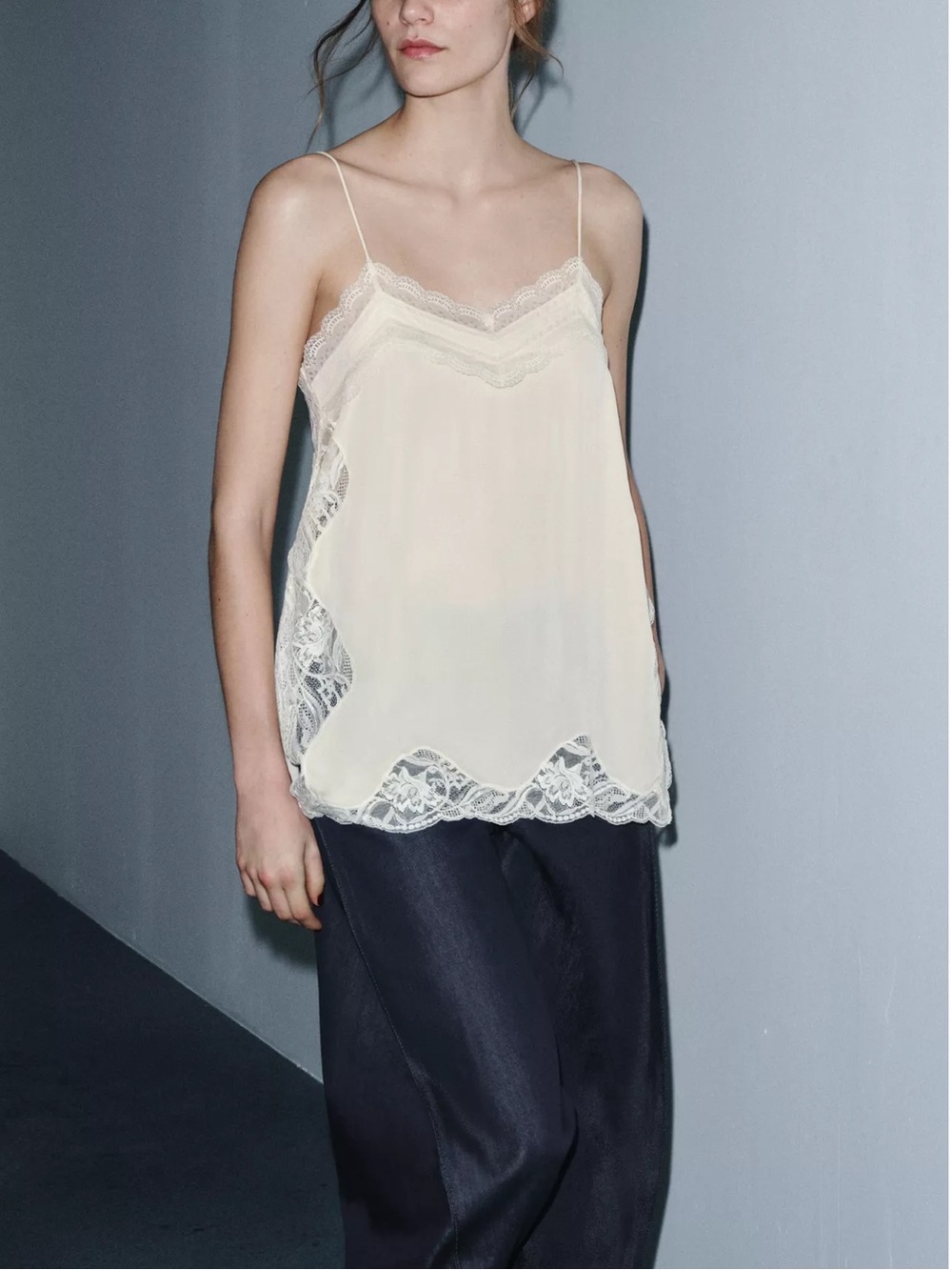 ZARA LACE CAMISOLE ZW COLLECTION